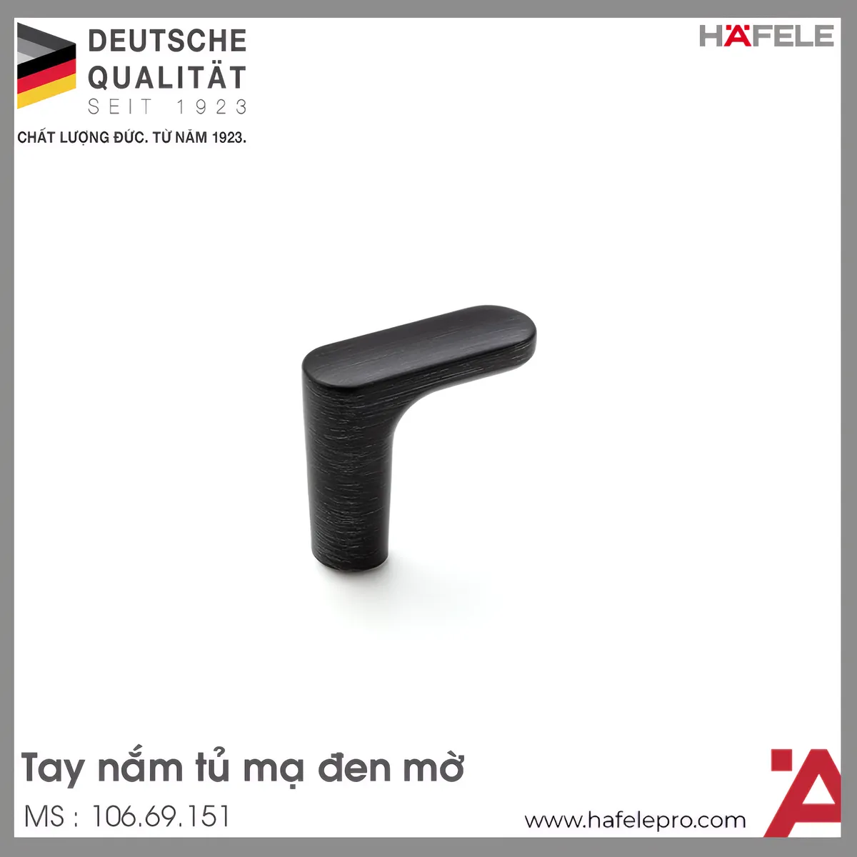Quả Nắm Tủ H2130 Hafele 106.69.151