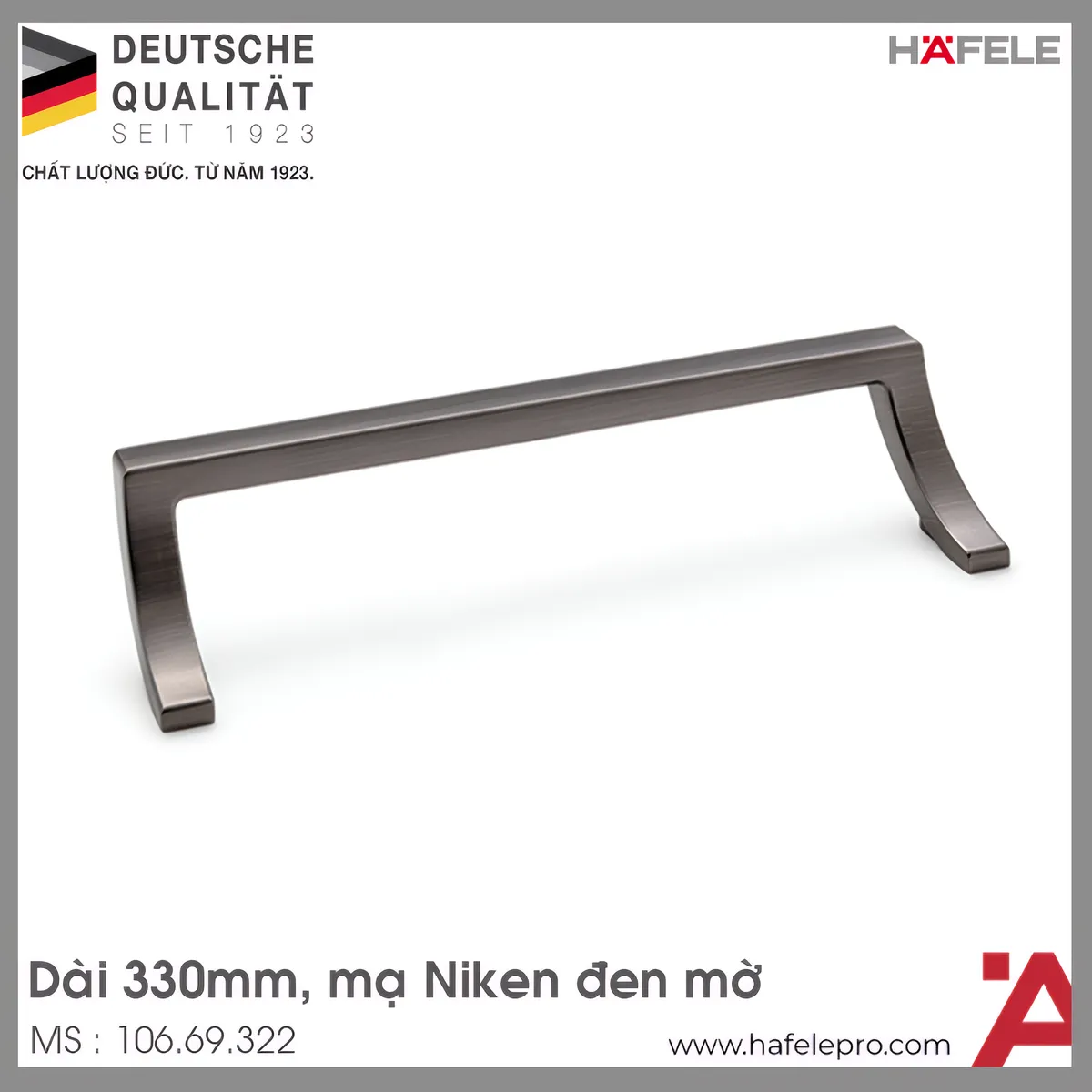 Tay Nắm Tủ 330mm H2190 Hafele 106.69.322