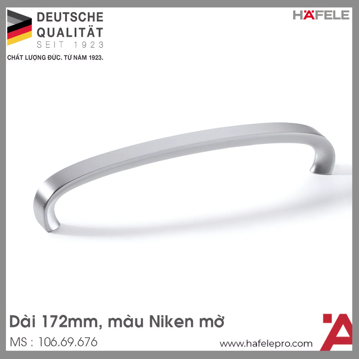 Tay Nắm Tủ 172mm Hafele 106.69.676