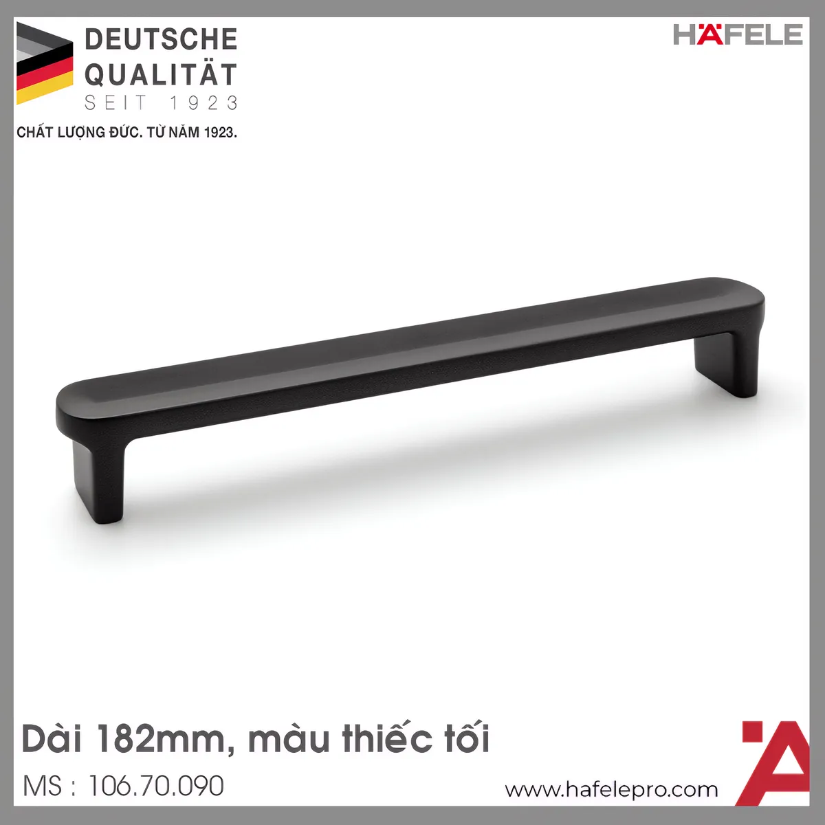 Tay Nắm Tủ 182mm H2110 Hafele 106.70.090