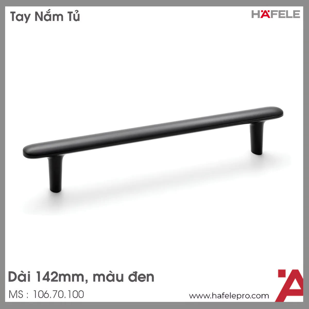 Tay Nắm Tủ 142mm H2135 Hafele 106.70.100