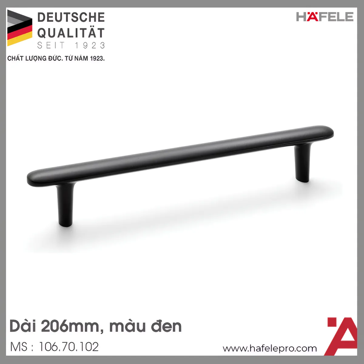 Tay Nắm Tủ 206mm H2135 Hafele 106.70.102
