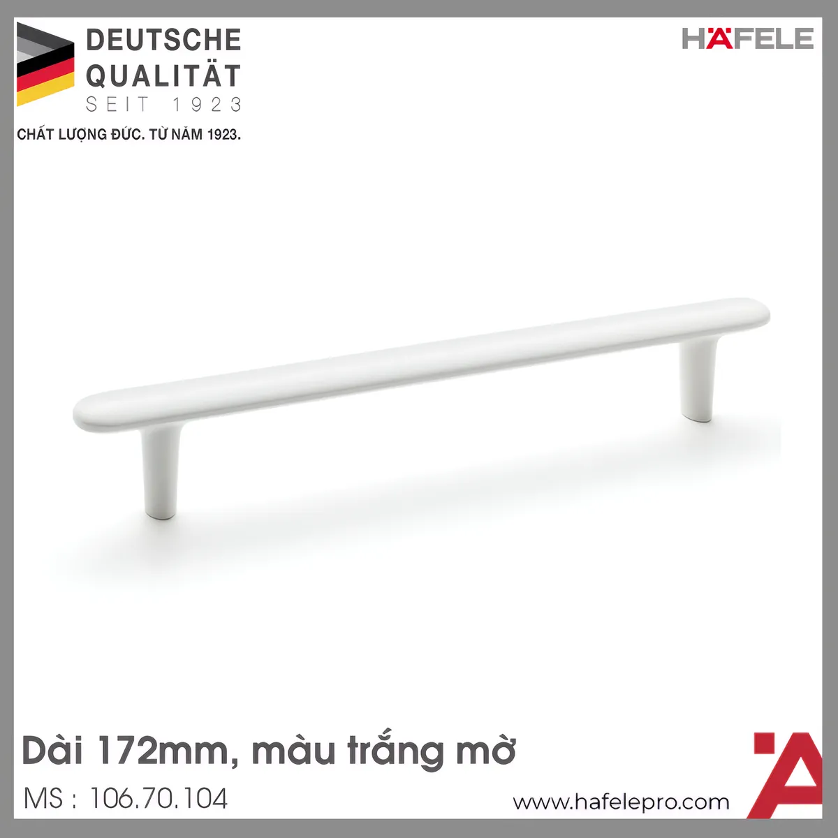 Tay Nắm Tủ 172mm H2135 Hafele 106.70.104