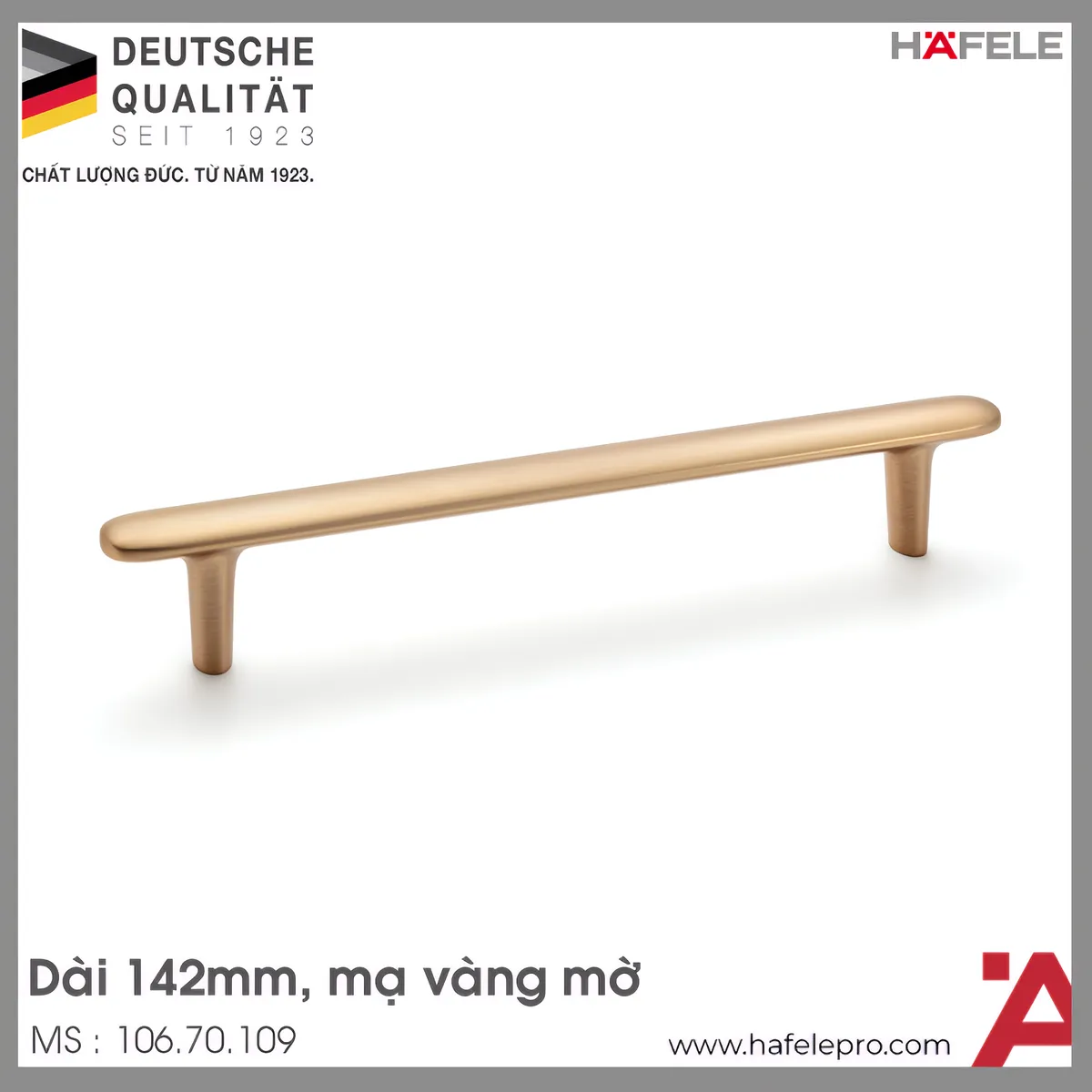 Tay Nắm Tủ 142mm H2135 Hafele 106.70.109