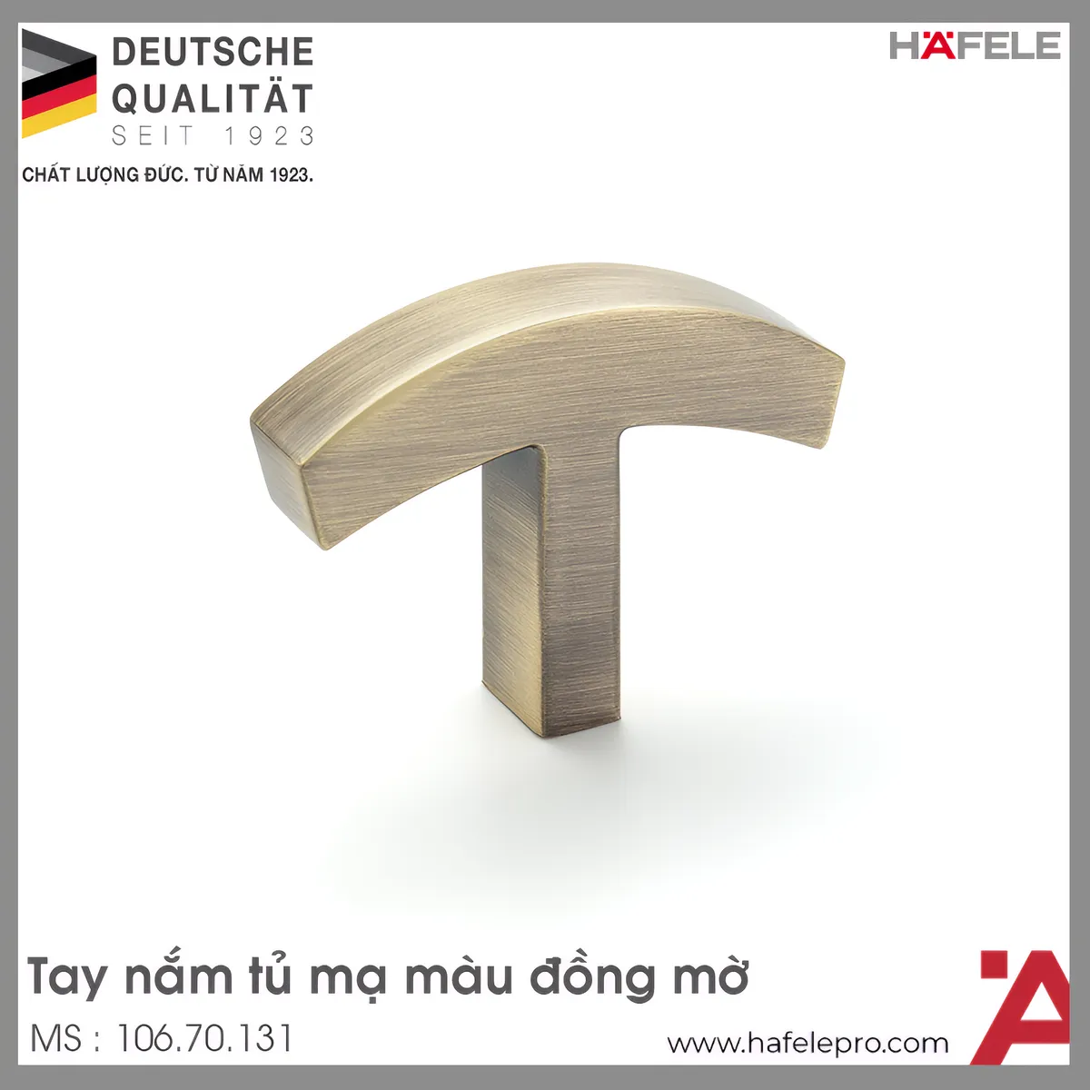 Tay Nắm Tủ H2145 Hafele 106.70.131