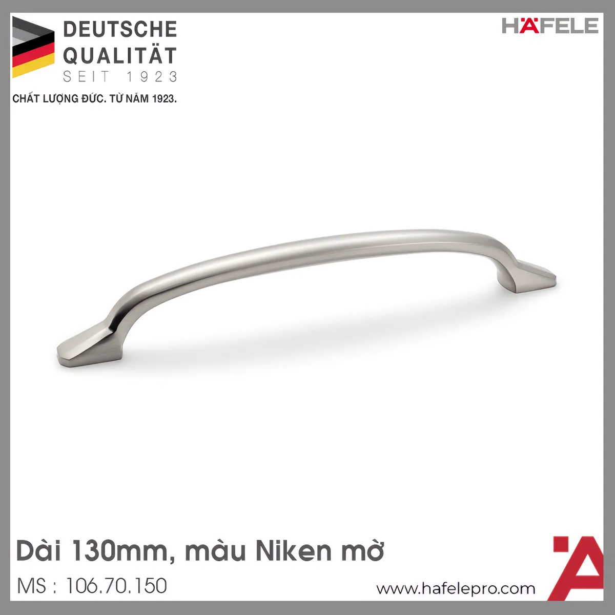 Tay Nắm Tủ 130mm H2180 Hafele 106.70.150