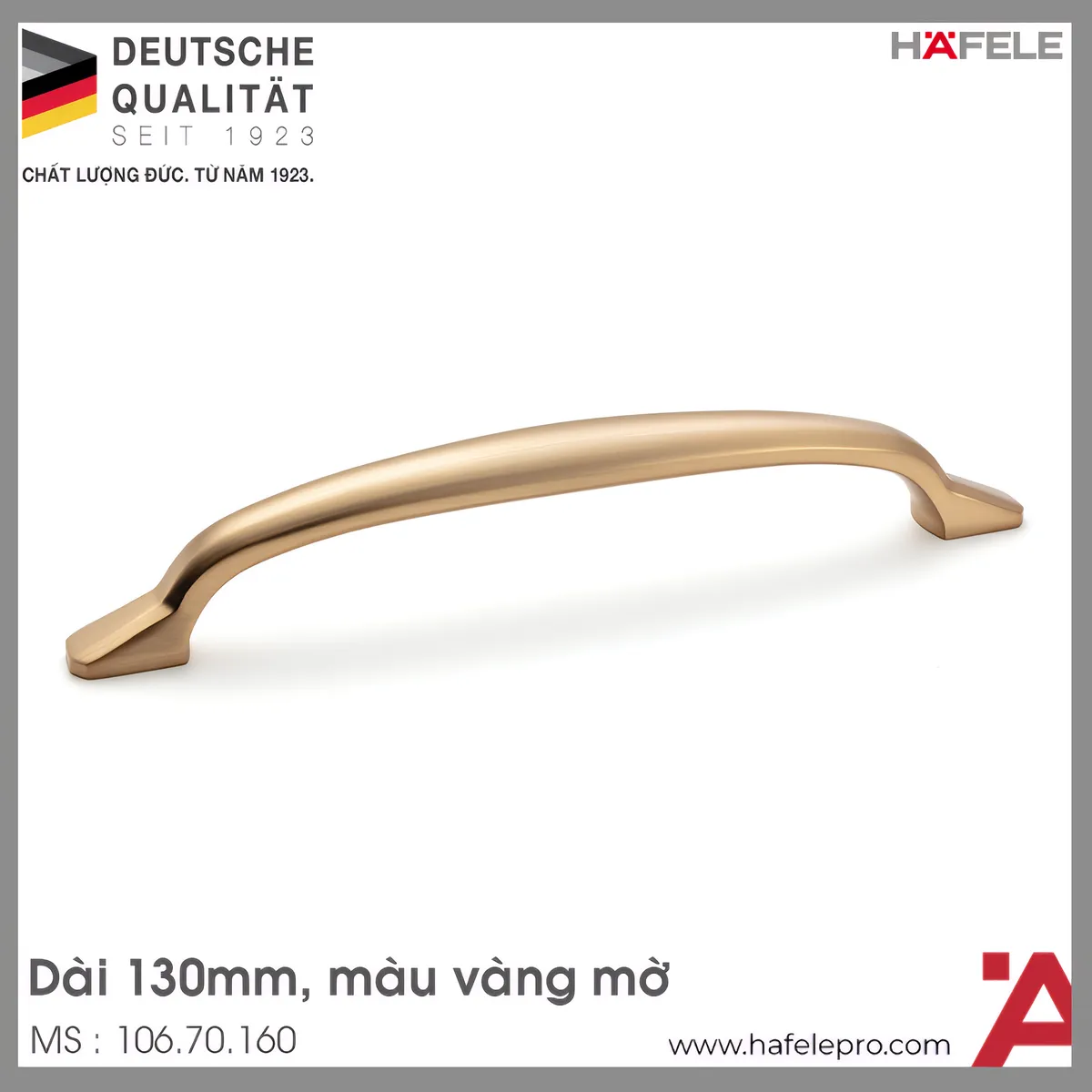 Tay Nắm Tủ 130mm H2180 Hafele 106.70.160