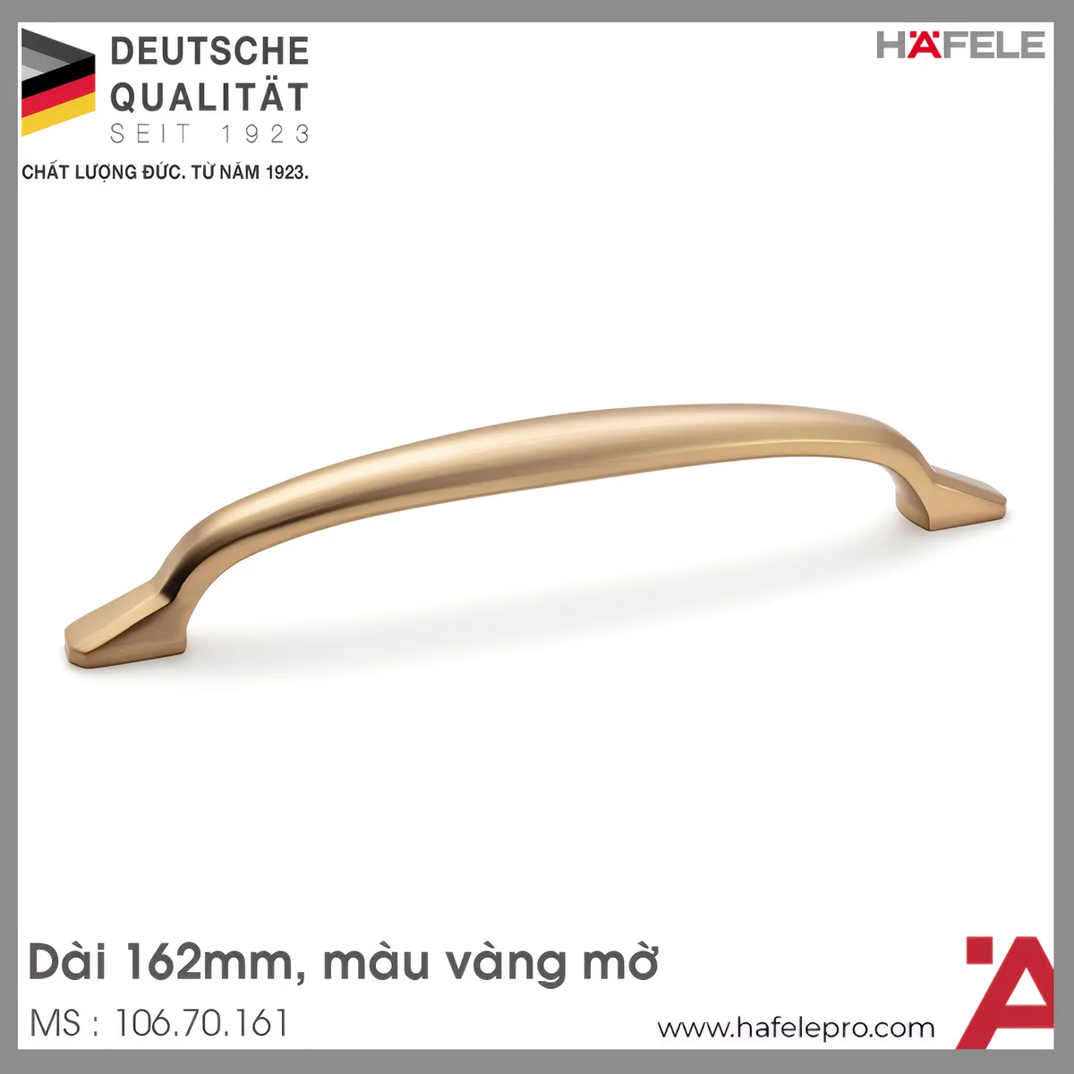 Tay Nắm Tủ 162mm H2180 Hafele 106.70.161