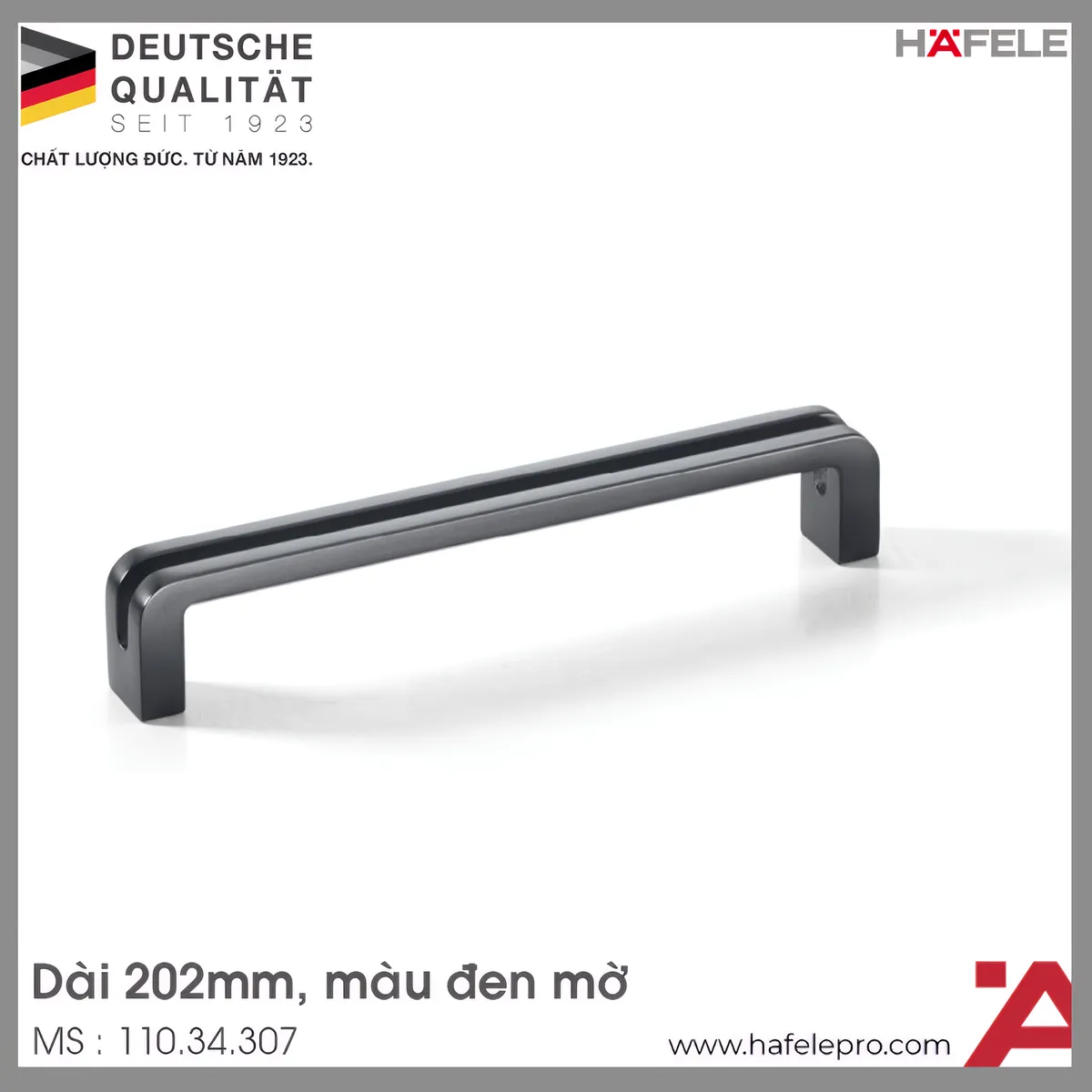 Tay Nắm Tủ 202mm Hafele 110.34.307
