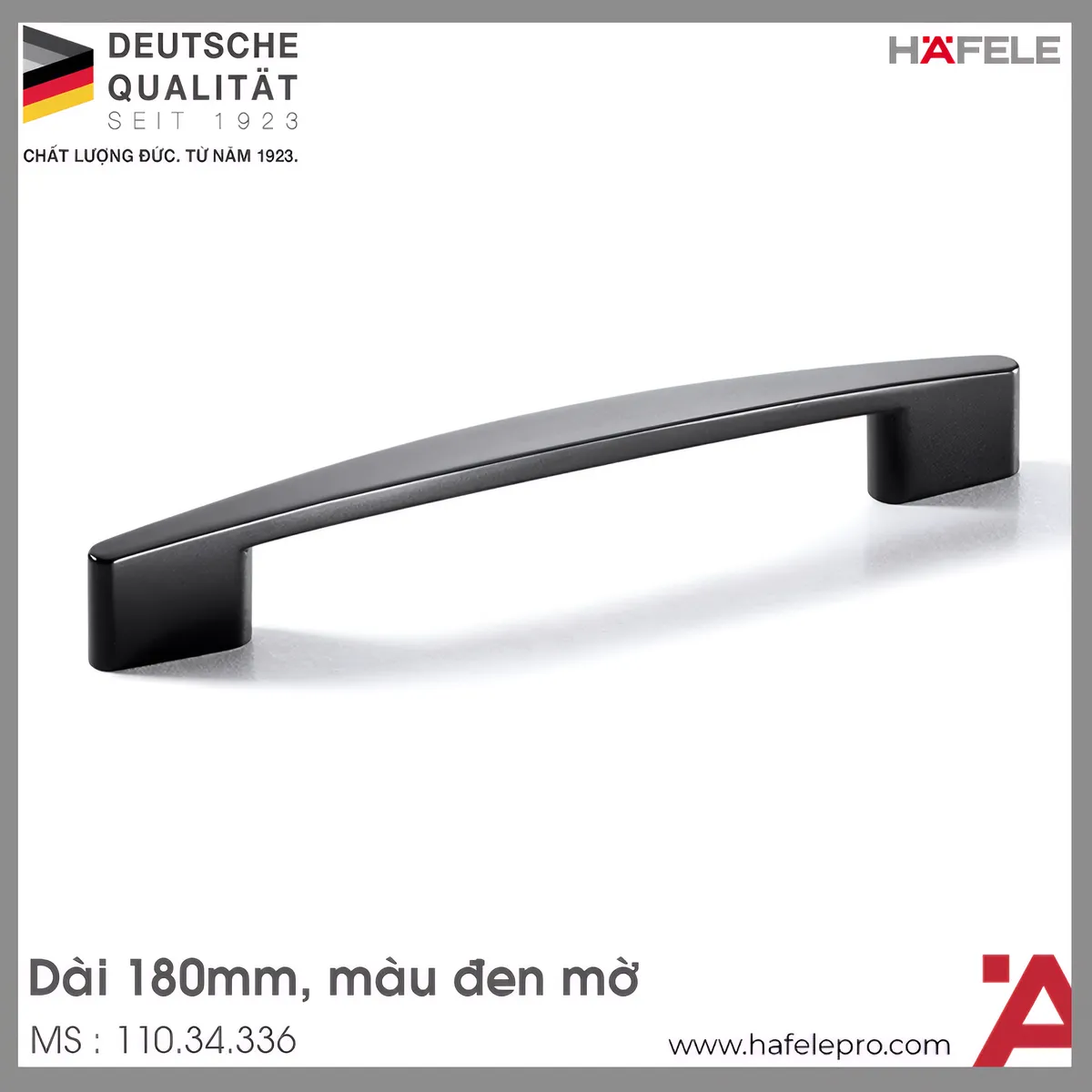 Tay Nắm Tủ 180mm H1350 Hafele 110.34.336