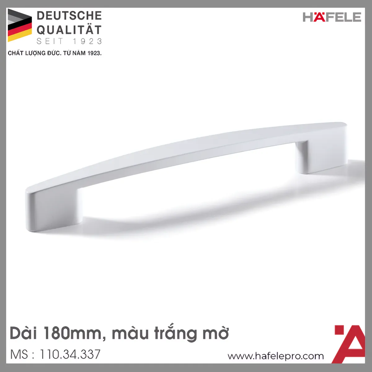 Tay Nắm Tủ 180mm H1350 Hafele 110.34.337