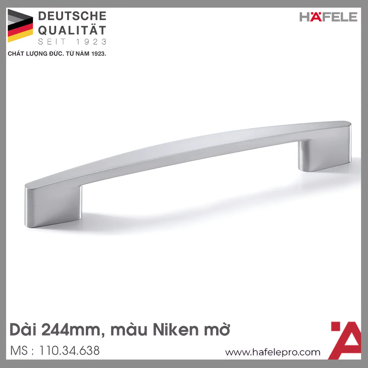 Tay Nắm Tủ 244mm H1350 Hafele 110.34.638