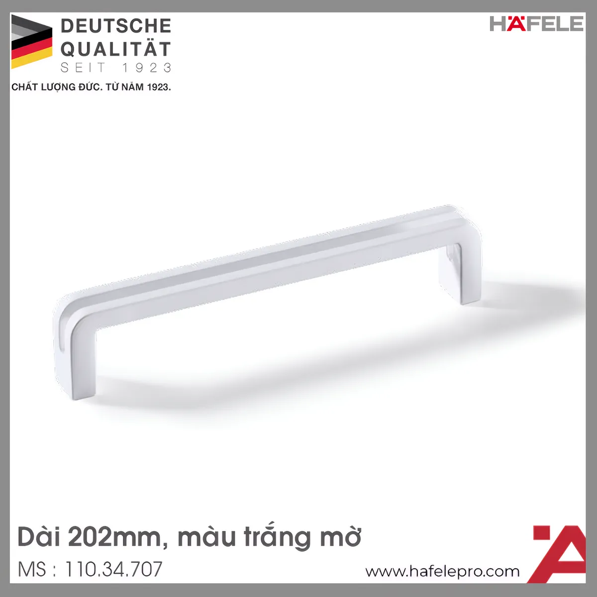 Tay Nắm Tủ 202mm H1310 Hafele 110.34.707