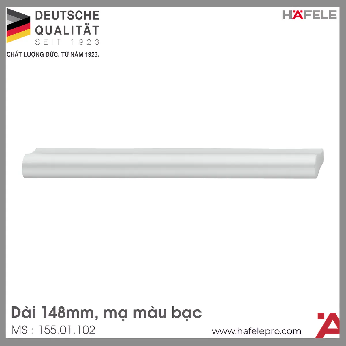 Tay Nắm Nhôm 148mm Hafele 155.01.102