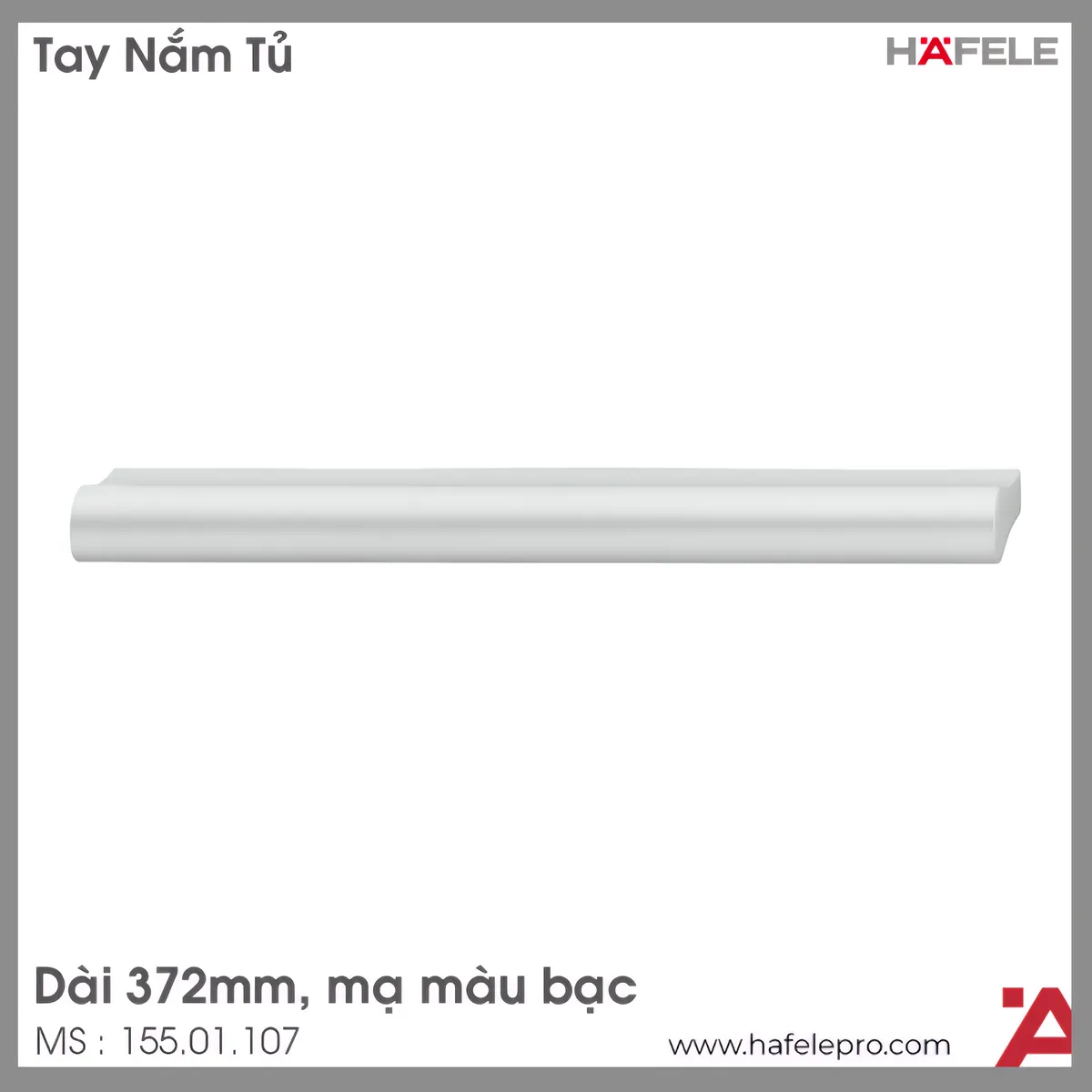 Tay Nắm Nhôm 372mm Hafele 155.01.107