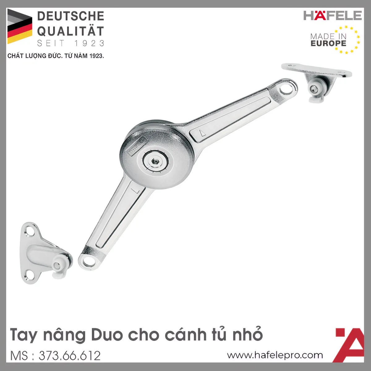 Tay Nâng Duo Standard Hafele 373.66.612