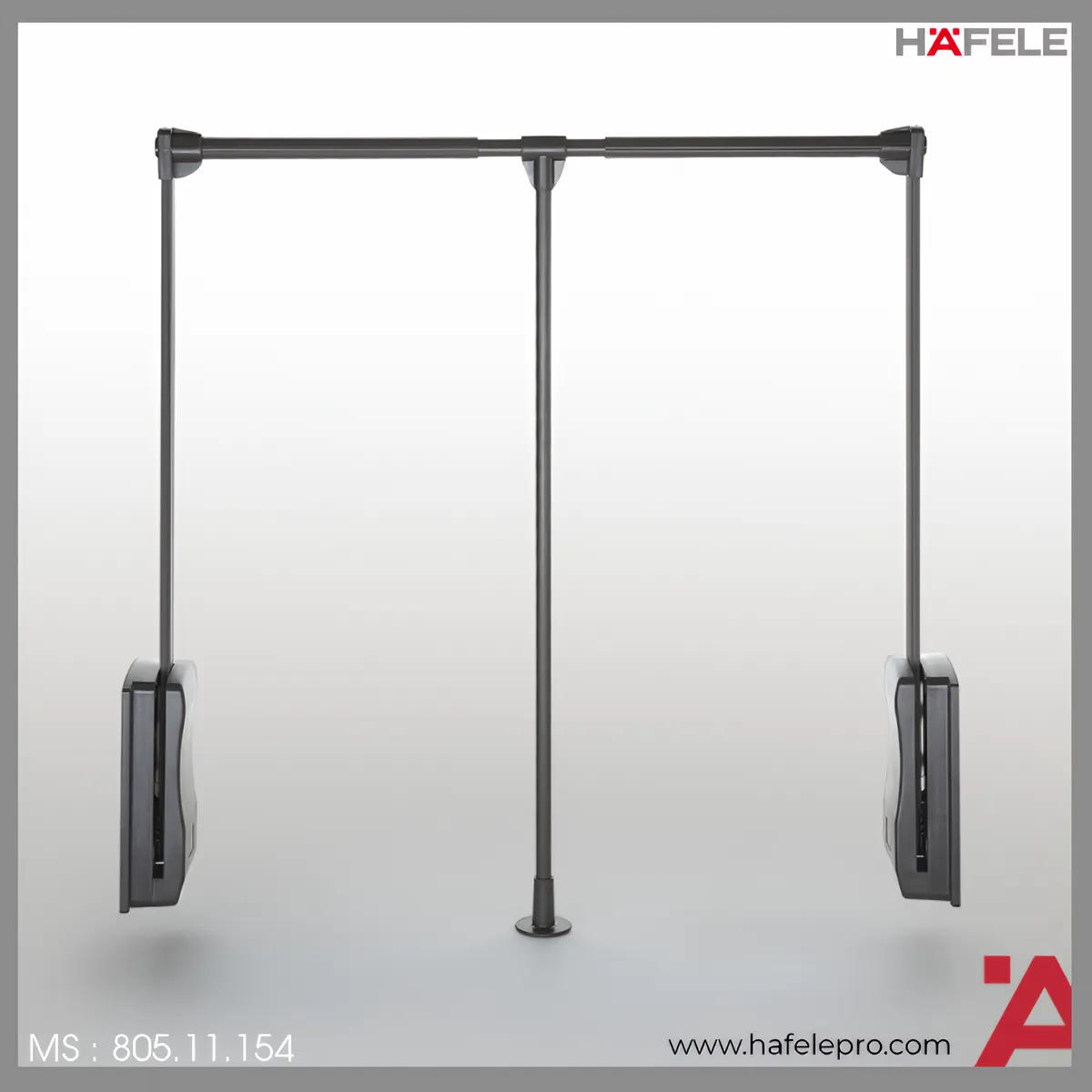 Tay Nâng Móc Áo 830 - 1150mm Hafele 805.11.154