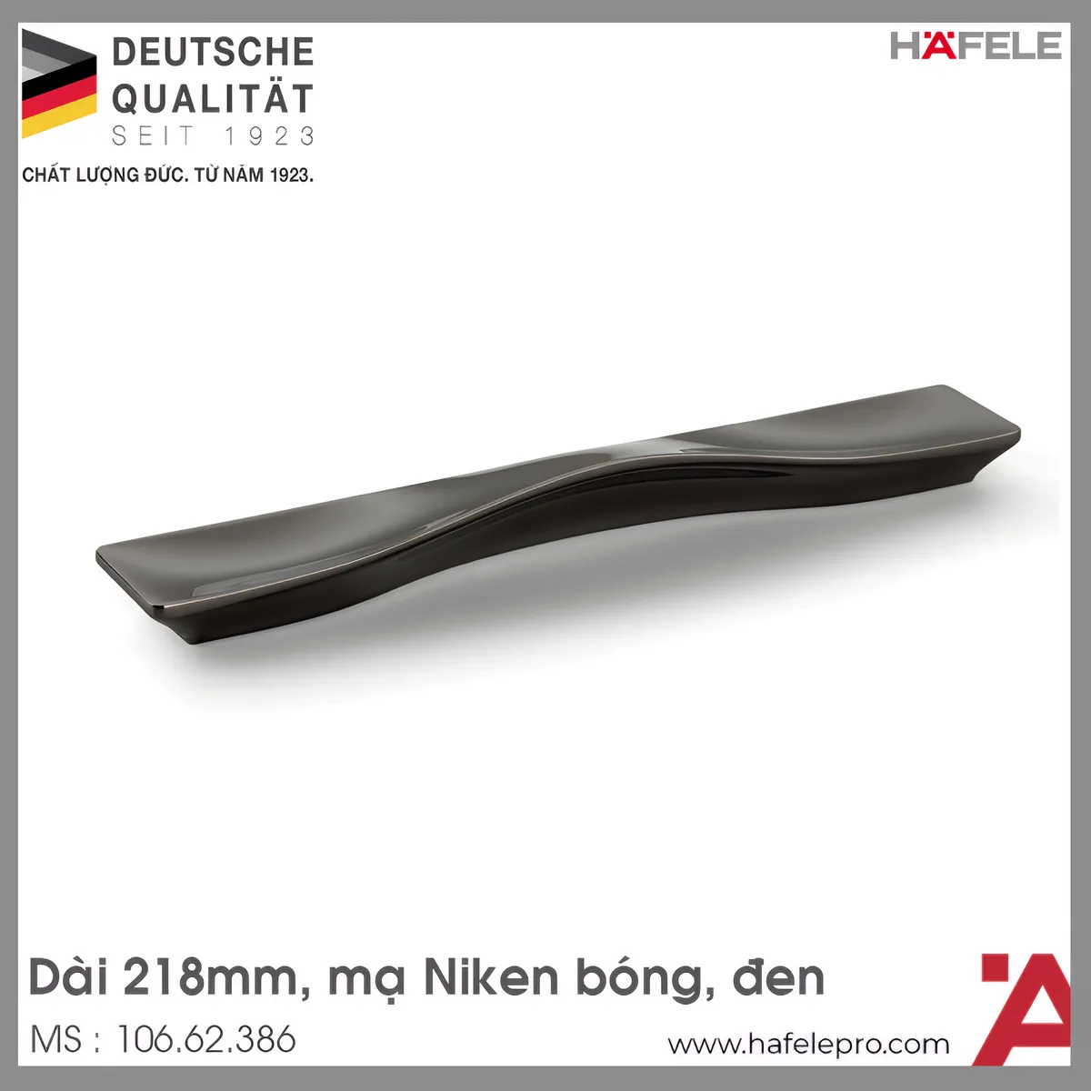 Tay Nắm Tủ 218mm H1765 Hafele 106.62.386
