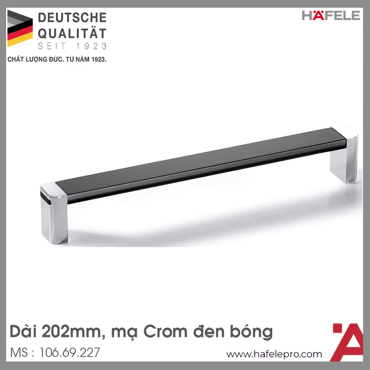 Tay Nắm Tủ 202mm H1365 Hafele 106.69.227