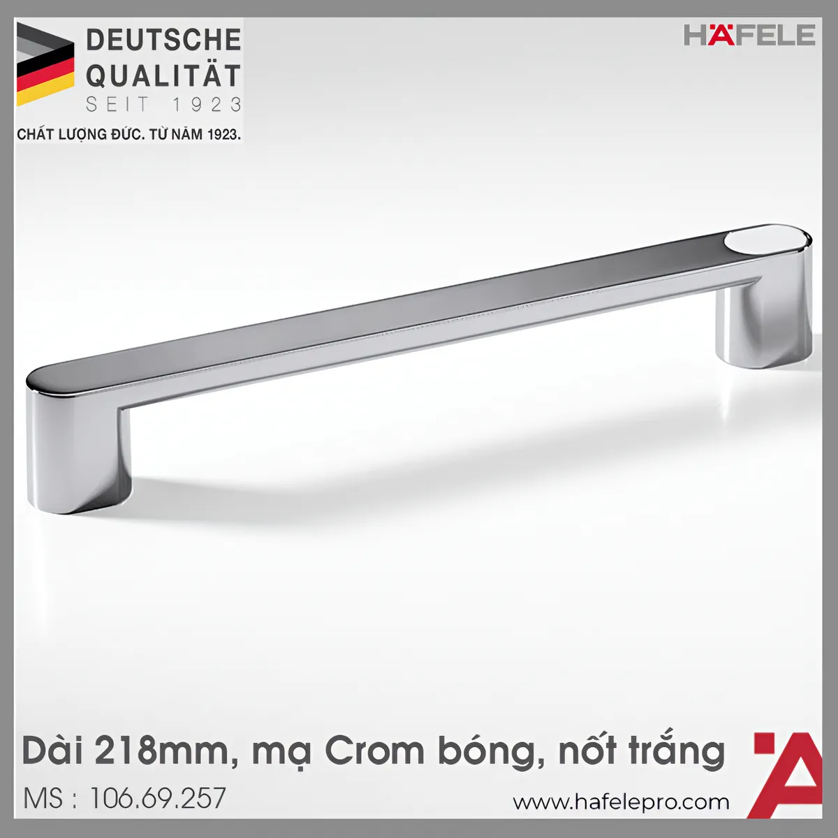 Tay Nắm Tủ 218mm H1370 Hafele 106.69.257