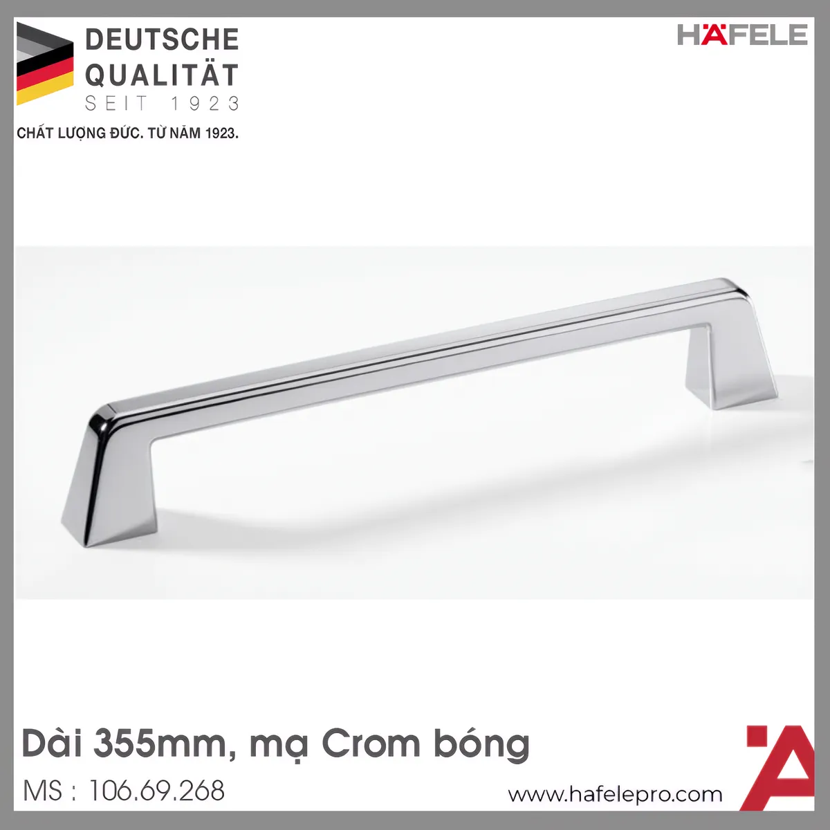 Tay Nắm Tủ 355mm H1375 Hafele 106.69.268