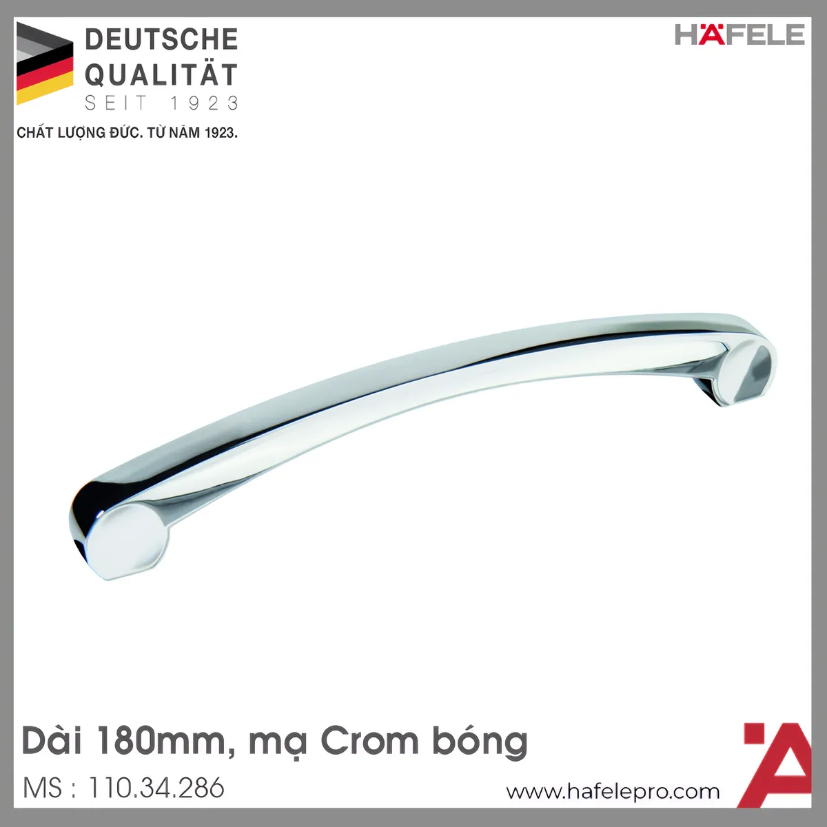 Tay Nắm Tủ 180mm H1325 Hafele 110.34.286