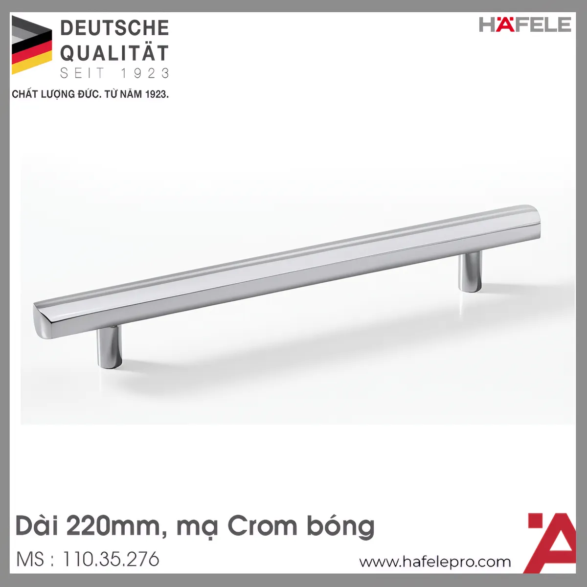 Tay Nắm Tủ 220 H1335 Hafele 110.35.276