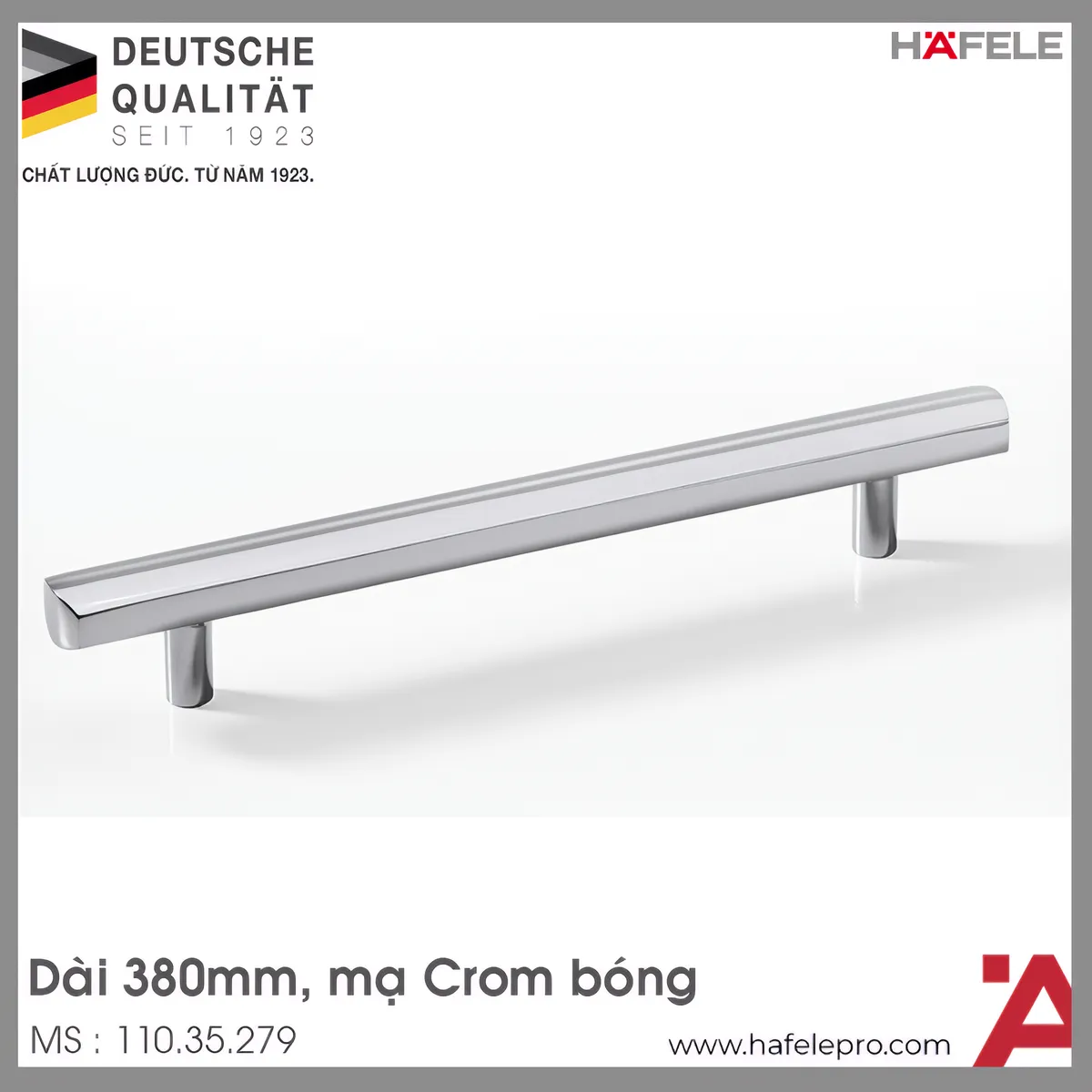 Tay Nắm Tủ 380mm H1335 Hafele 110.35.279