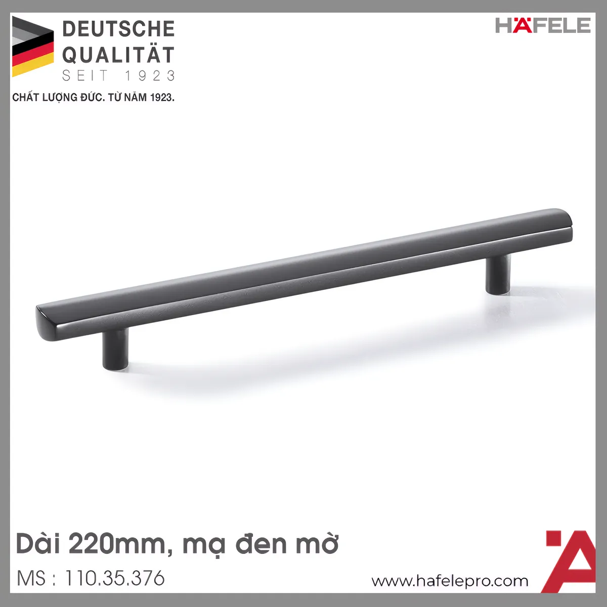 Tay Nắm Tủ 220mm H1335 Hafele 110.35.376