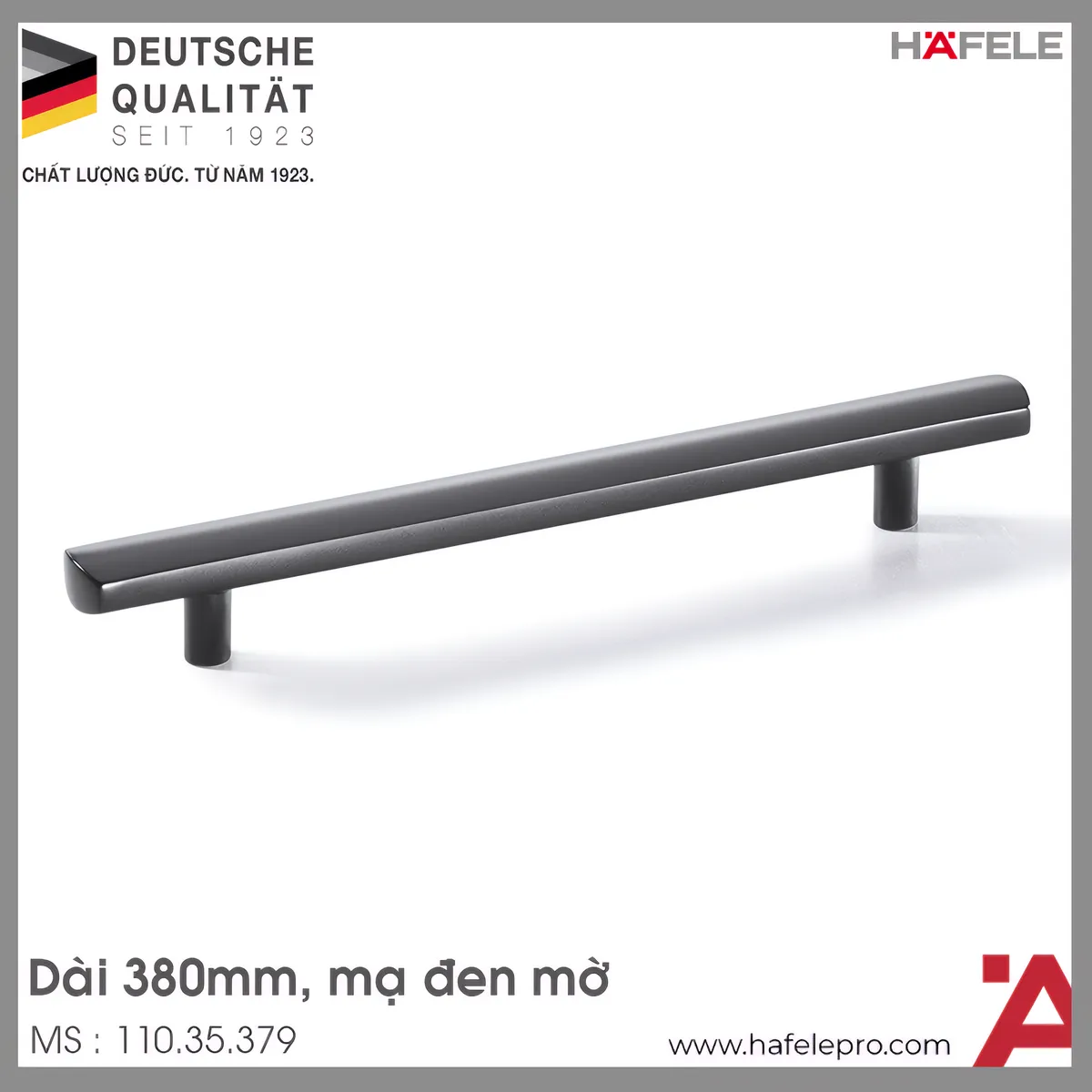 Tay Nắm Tủ 380mm H1335 Hafele 110.35.379