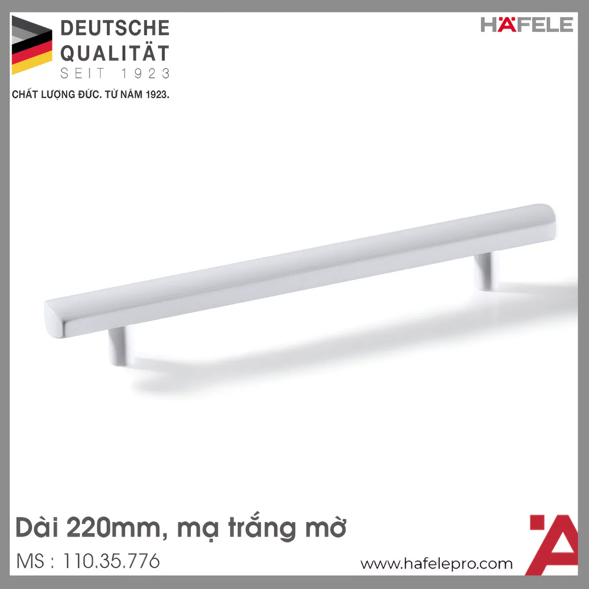 Tay Nắm Tủ 220mm H1335 Hafele 110.35.776