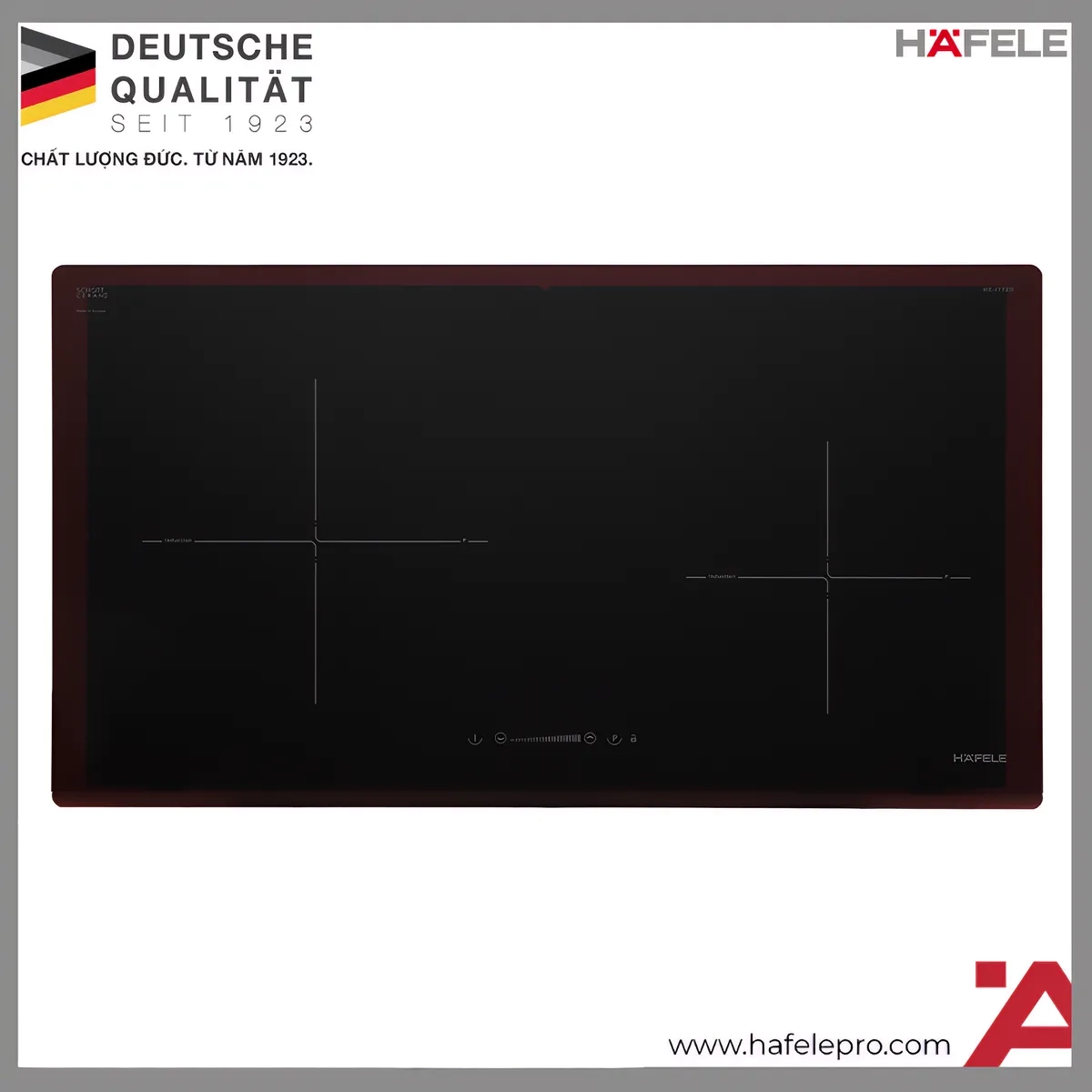 Bếp Từ 2 Vùng Nấu HC-I772D Hafele 536.61.645