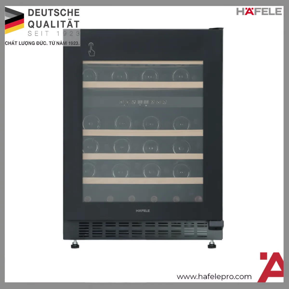 Tủ Bảo Quản Rượu Vang HW-C129FB Hafele 533.17.011