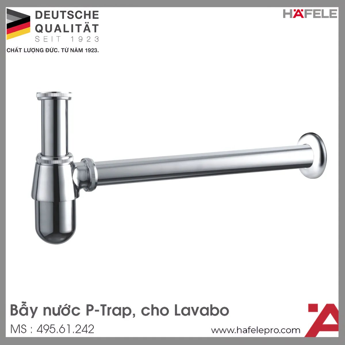 Bẫy Nước P-Trap Hafele 495.61.242
