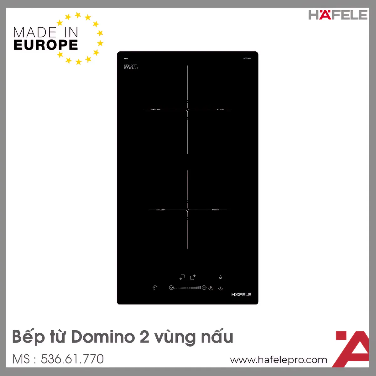 Bếp Từ Domino HC-I302B Hafele 536.61.770