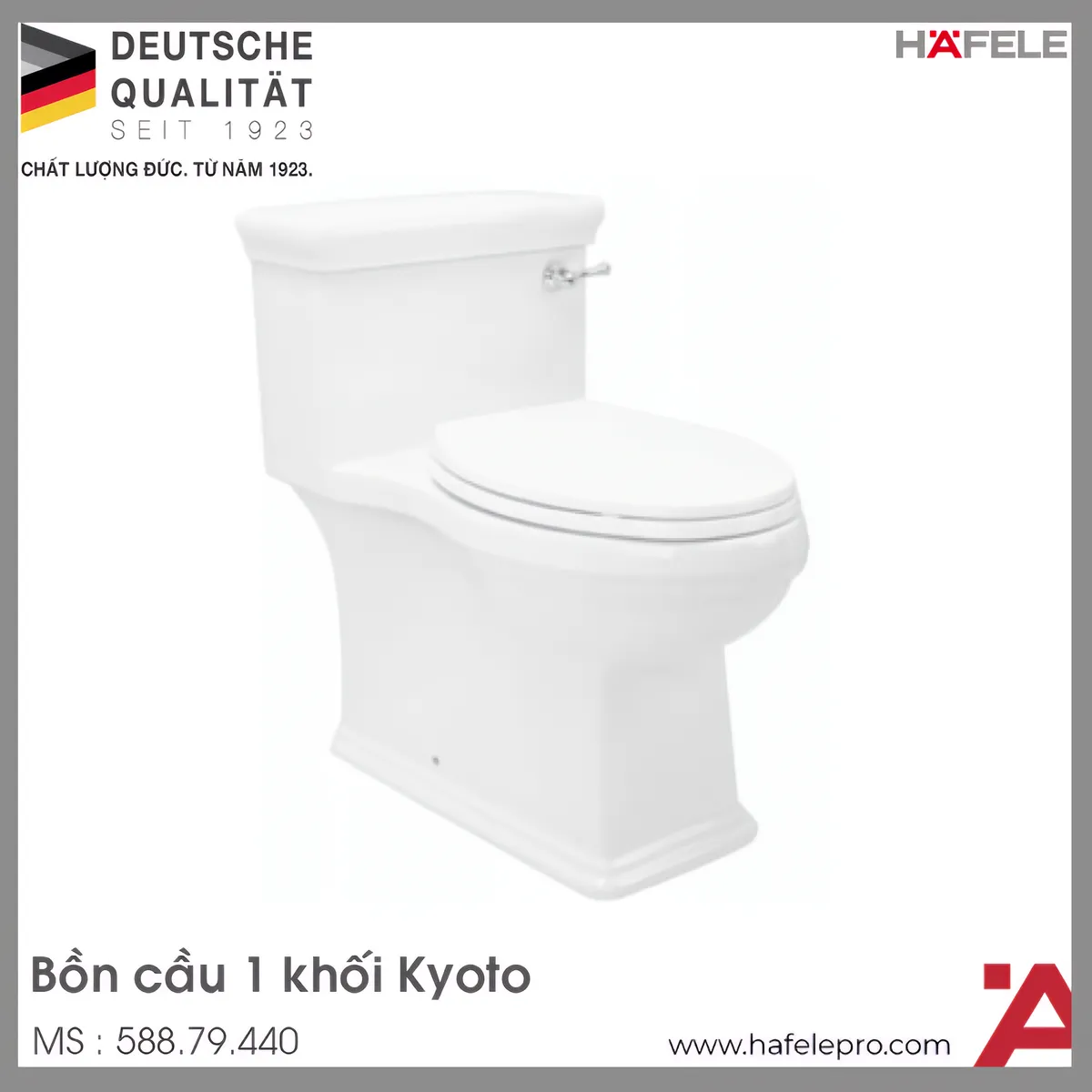 Bồn Cầu 1 Khối KYOTO Hafele 588.79.440