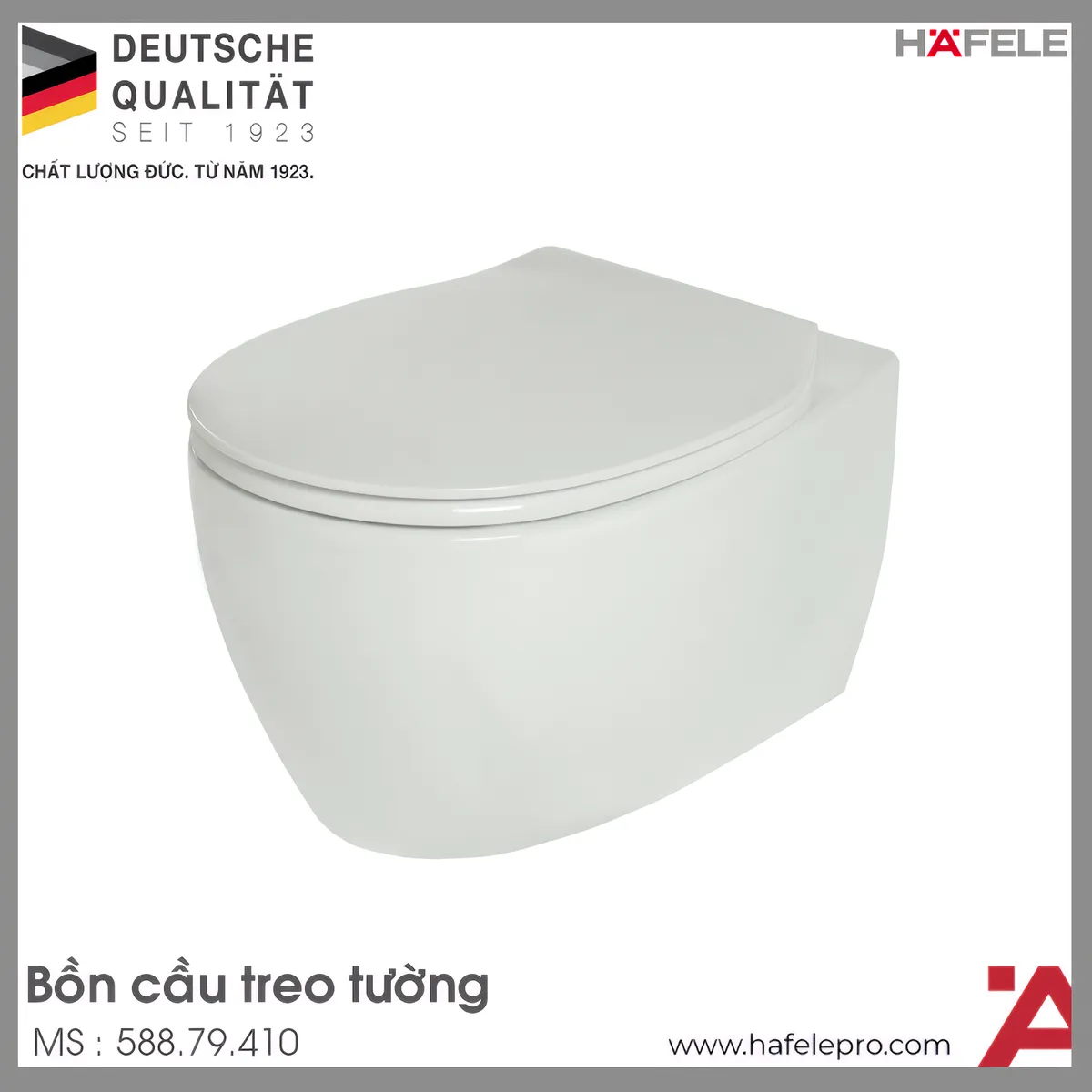 Bồn Cầu Treo Tường Sapporo Hafele 588.79.410