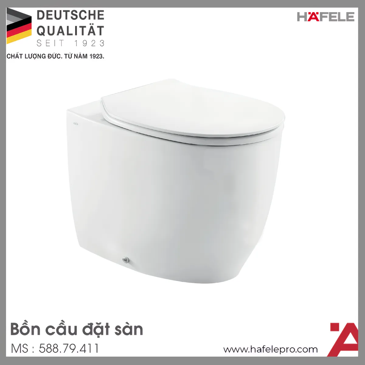 Bồn Cầu Đặt Sàn Sapporo Hafele 588.79.411