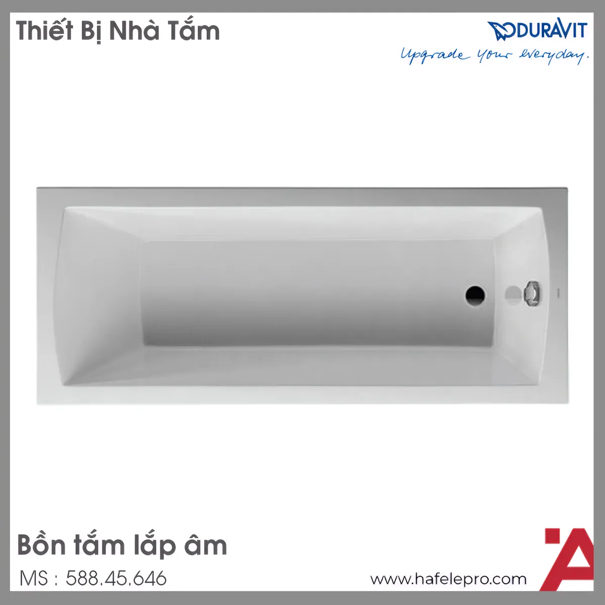 Combo Bồn Tắm Âm Hafele 588.45.370