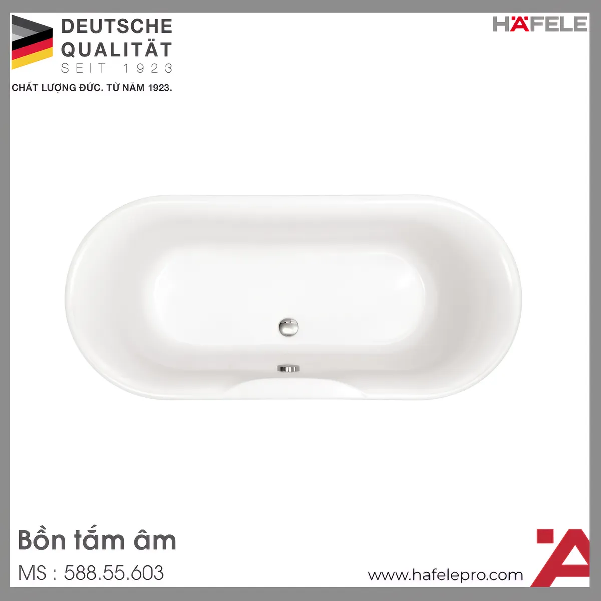 Bồn Tắm Âm Hafele 588.55.603