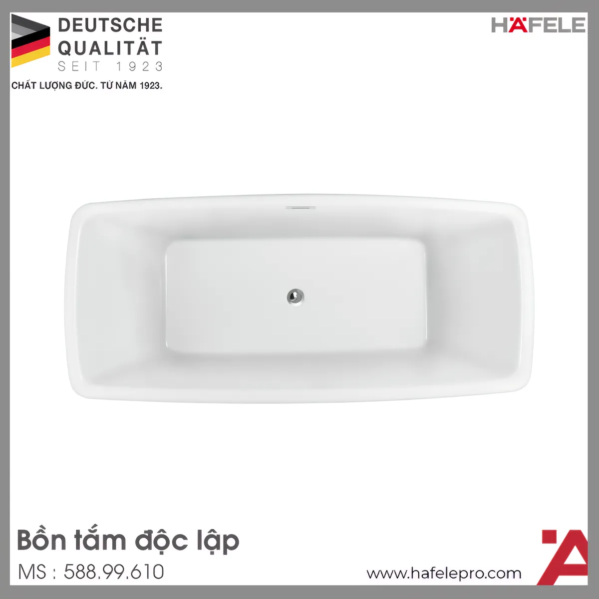 Bồn Tắm Độc Lập Nagoya 1700 Hafele 588.99.610