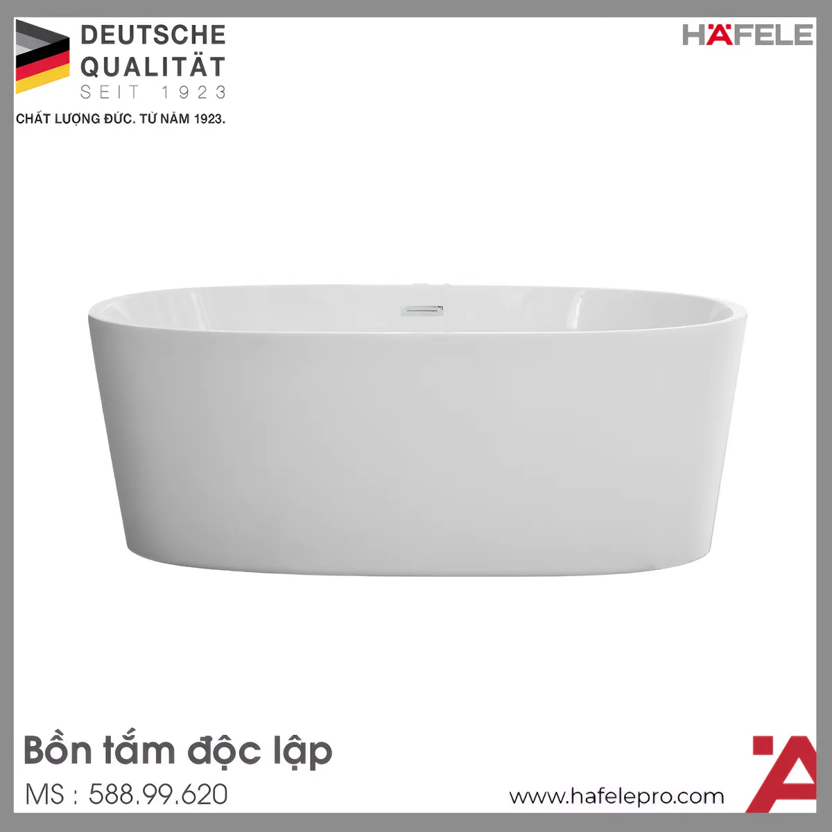 Bồn Tắm Độc Lập Nagoya 1700 Hafele 588.99.620