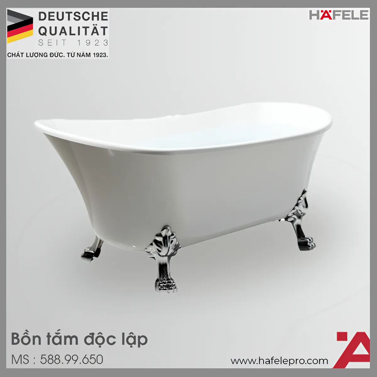 Bồn Tắm Độc Lập Nagoya 1700 Hafele 588.99.650