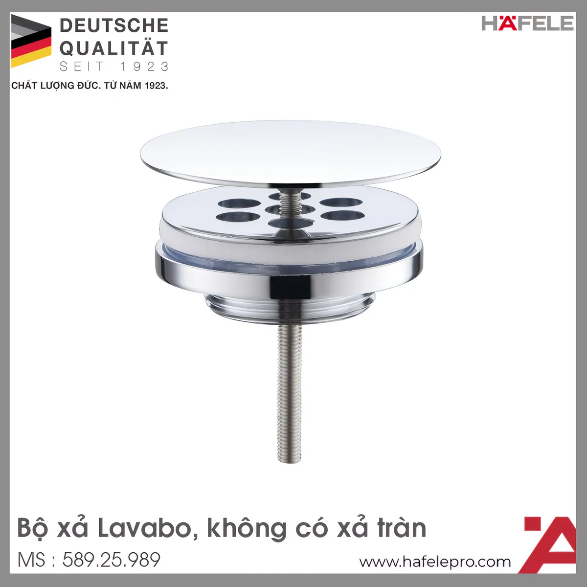Bộ Xả Cho Chậu Lavabo Hafele 589.25.989