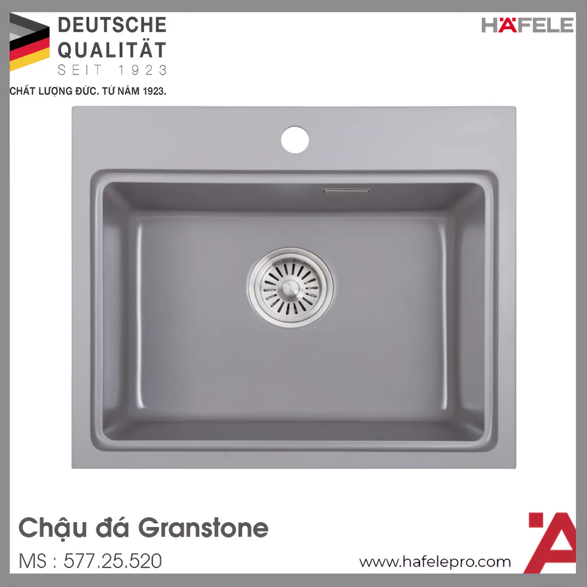 Chậu Đá ESSENCE HS22-GEN1S60M Hafele 577.25.520