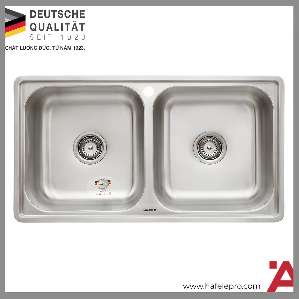 Chậu Rửa HS20-SSN2R90M Hafele 567.20.493
