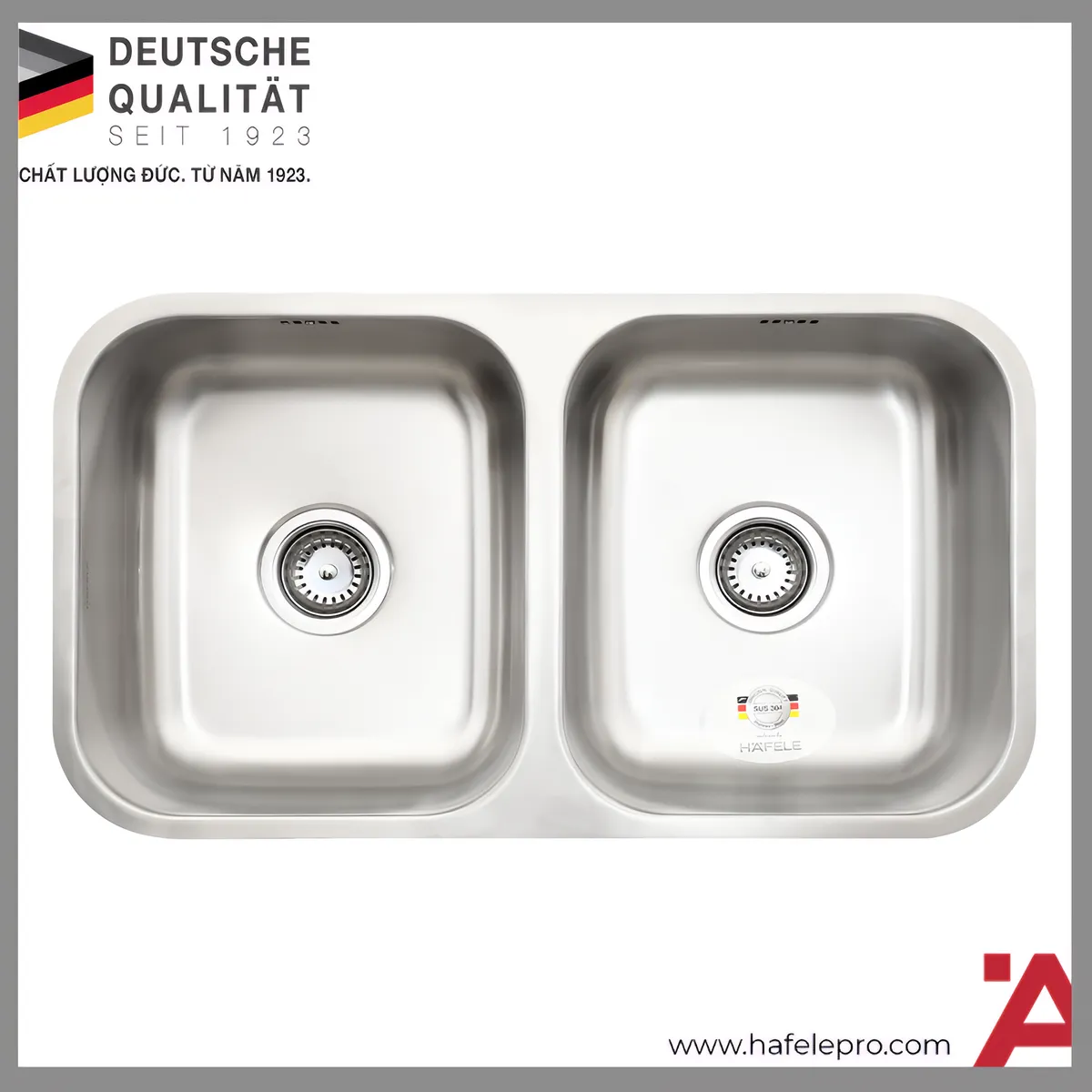 Chậu Rửa Chén HS20-SSN2R90S Hafele 567.20.506