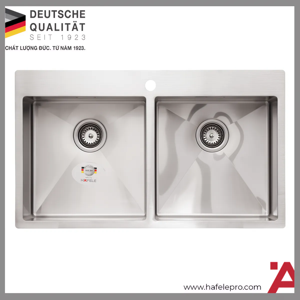 Chậu Rửa Chén Hafele HS20-SSN2S90 Hafele 567.20.537