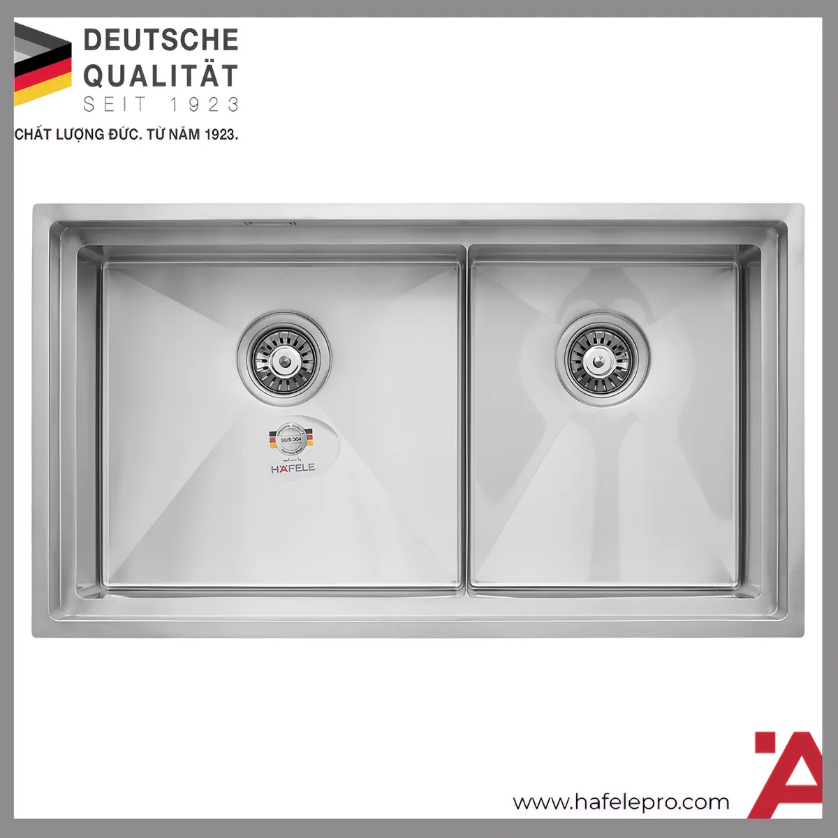 Chậu Rửa Inox HS21-SSN2S90 Hafele 567.94.030