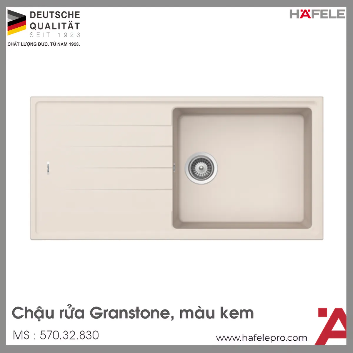 Chậu Rửa Chén HS20-GED1S60 Hafele 570.32.830